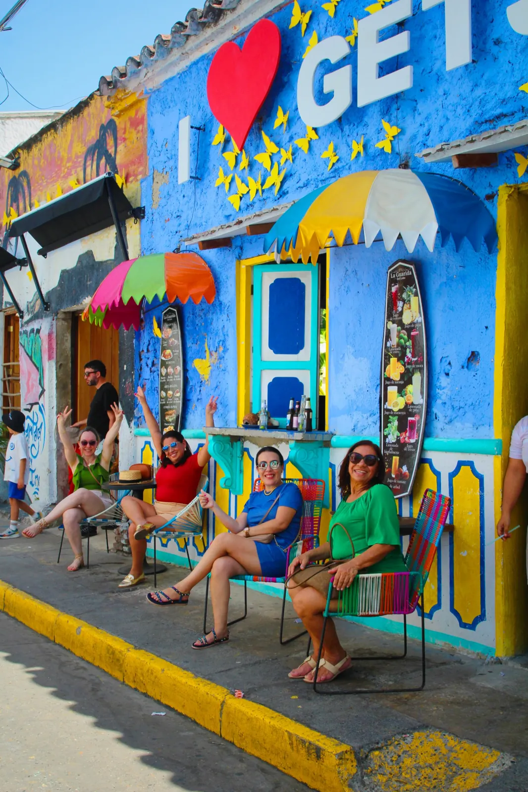 Viajeras en Getsemaní, Cartagena